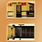 Yellow American School Bus Building Set | 788PCS Model | ToyIvia