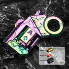 Alloy Mini Fidget Toy Gun | One-Button Shell Ejection Spinner | ToyIvia