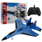 SU-35 RC Foam Fighter Jet - 2.4G Radio Control Glider Airplane