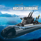 Strategic Nuclear Submarine Building Set | 1498PCS Military Navy | ToyIvia