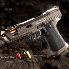 TTI 2011 Soft Bullet Pistol Gun - Shell Throwing Blowback Blaster