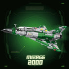 Mirage 2000 Fighter Jet Building Set | 1012PCS Military Plane | ToyIvia