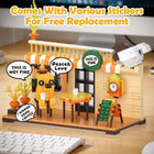 This is Fine Dog Building Set | 326PCS Meme Coffee Dog | Toylvia