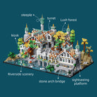 Elven Valley Castle Building Blocks Kit - 3337pcs The Last Homely House