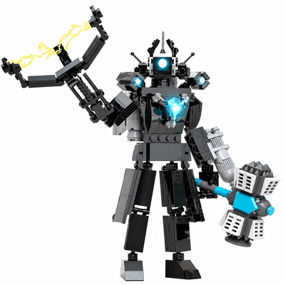 Titan Cameraman Building Blocks Set – 486PCS Skibidi Robot
