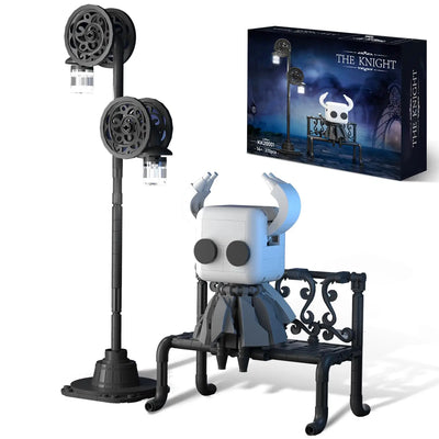Hollowed Knight Building Blocks Set - 370pcs Ghost & Street Lighting Model