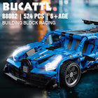 The Kinetic Fury: 521-Piece Pull-Back Racing Vehicle Construction Set