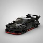 The Midnight Phantom: 321-Piece Black Sports Car DIY Construction Kit