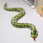 50CM Quirky Crooked Python Plush Toy Printed Snake Animal