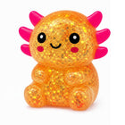 Axolotl Stress Ball; Cute Soft Slow Rising Toy; Calming Fidget Squeeze Toy Sensory; Orange