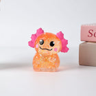 1PCS Glitter Axolotl Squishy, Slow Rising Squeeze Toy, Cute Axolotl Fidget Toy For, Yellow