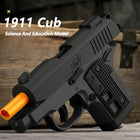 Pocket 1911 Mini Soft Bullet Pistol - Continuous Shell Throwing Toy Gun
