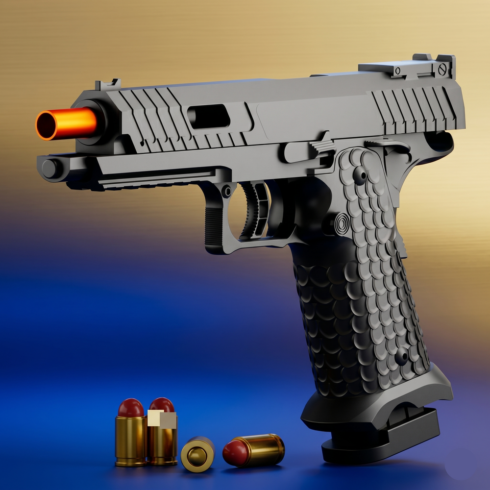 The Tactical Elite: TTI 2011 Blowback Soft Bullet Gun for Outdoor Sports