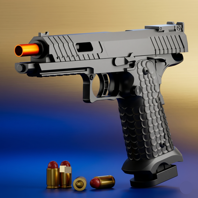 The Tactical Elite: TTI 2011 Blowback Soft Bullet Gun for Outdoor Sports