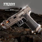 TTI 2011 Soft Bullet Pistol Gun - Shell Throwing Blowback Blaster