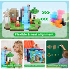 Toylvia™ 100PCS Magnetic Mine World Building Blocks - Creative Forest House Cube Set (2025 Edition)