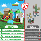 Toylvia™ 100PCS Magnetic Mine World Building Blocks - Creative Forest House Cube Set (2025 Edition)