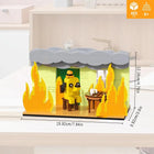 Toylvia™ 403PCS “This Is Fine” Dog Building Block Set - Funny Desktop Meme Scene Model