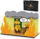 Toylvia™ 403PCS “This Is Fine” Dog Building Block Set - Funny Desktop Meme Scene Model