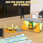 Toylvia™ 403PCS “This Is Fine” Dog Building Block Set - Funny Desktop Meme Scene Model