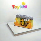 Toylvia™ 403PCS “This Is Fine” Dog Building Block Set - Funny Desktop Meme Scene Model