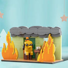 Toylvia™ 403PCS “This Is Fine” Dog Building Block Set - Funny Desktop Meme Scene Model