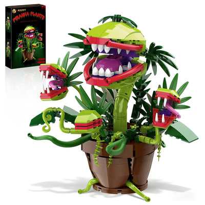 Audrey II Piranha Plant Building Blocks Set – 428 PCS Horror Movie Display Model
