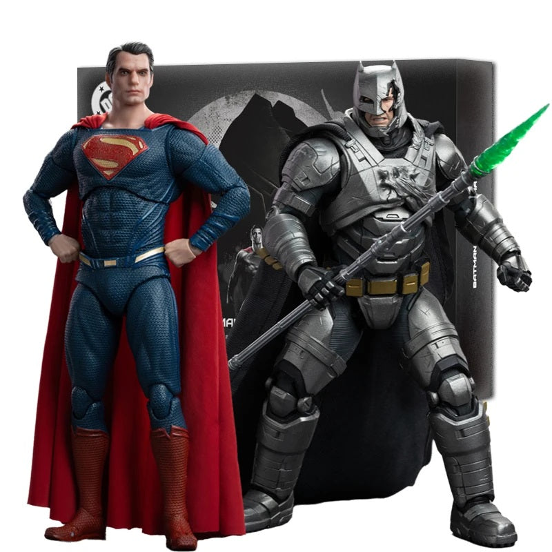 Batman VS Superman 1/9 Action Figure Set - DC Comics Movie Character Model Kit