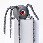 3D Printed Articulated Deep Sea Monster Tentacle Figure – Collectible Desk Toy