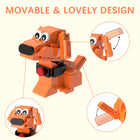 Kevin Bird & Dug Building Blocks Set – 151 PCS Cartoon Animal Collectible Display Model