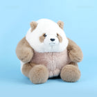 25cm Brown-and-White Duoduo Plush Doll - Cute Cartoon Stuffed Animal Toy