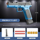 Toylvia™ G17/2011 Soft Bullet Toy Gun - Shell Ejecting Manual Blaster Set