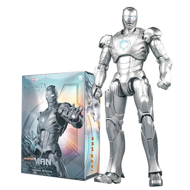 Marvel Iron Man MK2 1/12 Scale Action Figure - Assemble Model Toy Kit