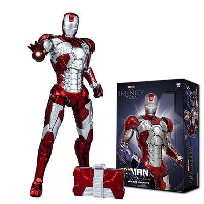 Marvel Iron Man MK5 1/12 Scale Action Figure - Assemble Model Toy Kit