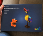 Kevin Bird & Dug Building Blocks Set – 151 PCS Cartoon Animal Collectible Display Model