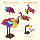 Kevin Bird & Dug Building Blocks Set – 151 PCS Cartoon Animal Collectible Display Model