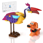 Kevin Bird & Dug Building Blocks Set – 151 PCS Cartoon Animal Collectible Display Model