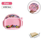 Toylvia™ Magnetic Doodle Board for Kids - Montessori Bead Drawing Toy with Pen (Ages 3-8)