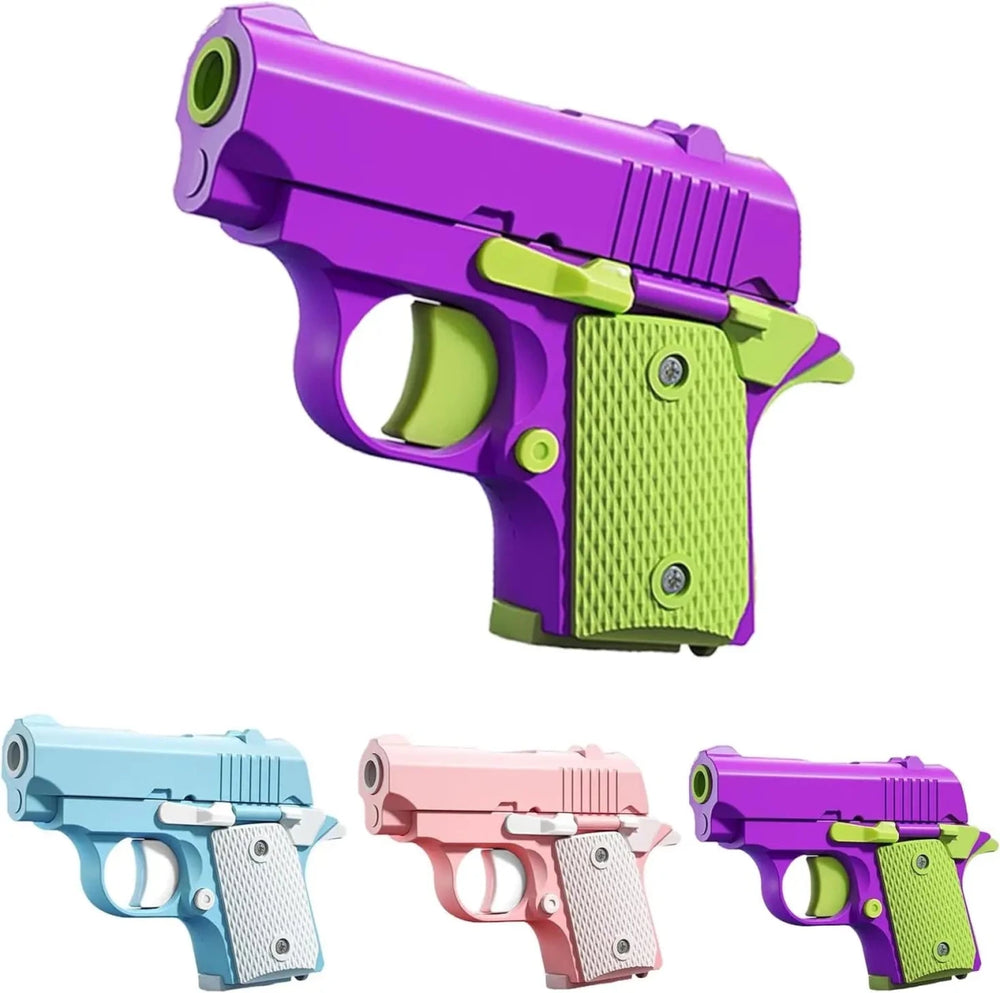 Toylvia™ Mini 1911 Stress - Relief Fidget Toy Gun – ABS Plastic Kids Gadget - Toylvia™ - Toylvia™ Secondary image
