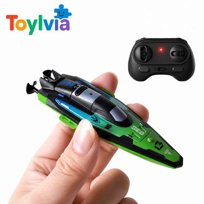 Mini RC Boat 2.4GHz High-Speed Remote Control Speedboat with Rechargeable Battery