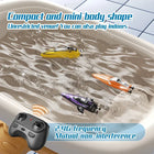 Mini RC Boat 2.4GHz High-Speed Remote Control Speedboat with Rechargeable Battery
