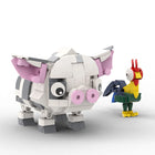 Heihei Chicken & Pua Pig Building Blocks Set – Ocean Movie Animal Collection