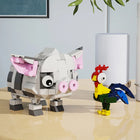 Heihei Chicken & Pua Pig Building Blocks Set – Ocean Movie Animal Collection