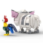 Heihei Chicken & Pua Pig Building Blocks Set – Ocean Movie Animal Collection