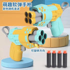 Radish Soft Bullet Decompression Toy Gun - Fun Foam Dart Blaster