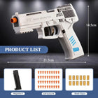 USP Soft Bullet Toy Pistol - Continuous Firing & Shell Ejecting Model Blaster