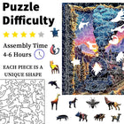 Train Wooden Puzzle - Irregular Cut Brain Teaser 3D Jigsaw | Toylvia™