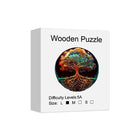 Yggdrasil Realm: High-Difficulty Tree of Life Wooden Puzzle