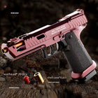 TTI 2011 Soft Bullet Pistol Gun - Shell Throwing Blowback Blaster