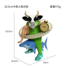 Tung Tung Sahur Figure Keychain - Tralalero Tralala PVC Blind Box | Toylvia™